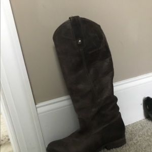 Frye Melissa riding boot sz 7 slate color